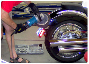 Motorcycle Paintless Dent Repair