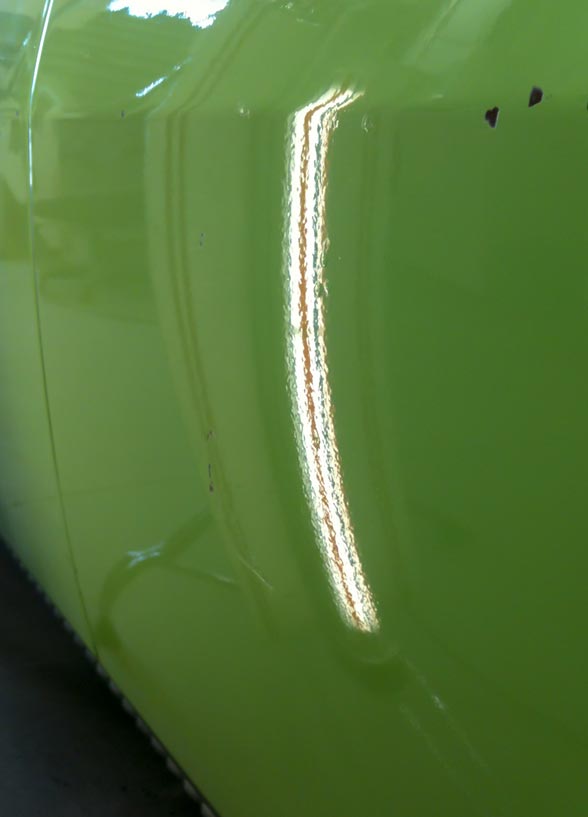 Panel after Paintless Dent Repair