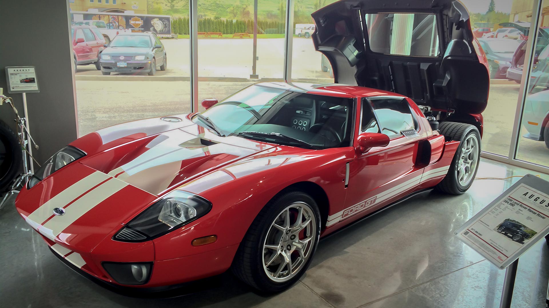 2006 Ford GT Roof Dent