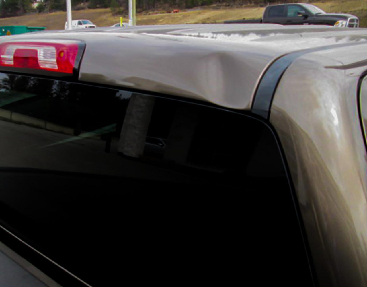 2012 Ford F150 Rear Quarter Panel Dent Dentique Paintless Dent Repair