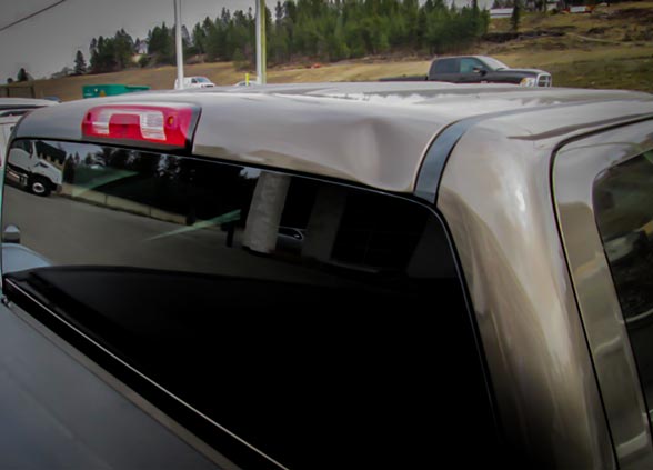 2014 Chevrolet Silverado Roof Dent