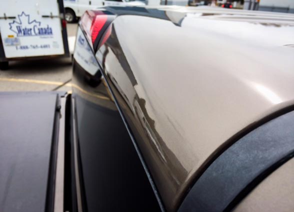 2014 Chevrolet Silverado Roof Dent